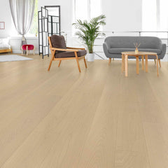Compass Materials Inc Galaxy (Prime Grade) Collection - 5/8"T x 9.45“W (4mm Wear Layer) Pro SELECT grade Oak Engineered Hardwood flooring (22.74sqft. per box) - Golden State Floors