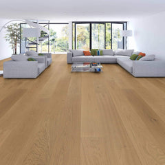 Compass Materials Inc Prime Oaks (Prime Grade) Collection - 5/8" T x 7.5"W (4mm Wear Layer) Pro SELECT grade Oak Engineered Hardwood flooring (23.32sqft. per box) - Golden State Floors