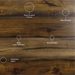 Johnson Hardwood Alehouse Collection - 1/2" T x 7-1/2"W grade MAPLE Engineered Hardwood flooring (26sqft. per box) - Golden State Floors