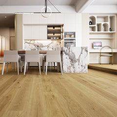 Vandyck Innato Collection - 5/8" T x 6.5" W ABCD grade European Oak Engineered Hardwood flooring (26.42sqft. per box) - Golden State Floors