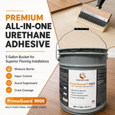 Prime Plus Urethane Adhesive w/ Moisture Barrier, Sound Suppressant and Crack Coverage - Golden State Floors