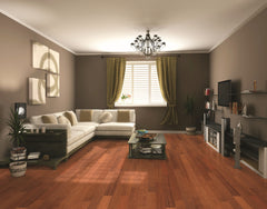 Ark Elegant Exotic Collection - Brazilian Cherry(Jatoba) 1/2" x 4-3/4'' W Engineered Hardwood Flooring (33.7sqft/box) - Golden State Floors