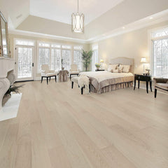 Compass Sierra (Prime Grade) Collection - 9/16"T x 7.5"W - (with 3mm wear layer) European Oak Pre-finished Engineered Hardwood flooring covering 31.09sqft/Box. - Golden State Floors