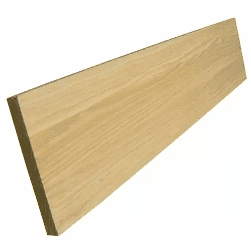 White Oak Solid Stair Riser - Golden State Floors