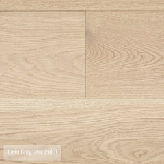Golden State Floors Premium Oak Collection - European Oak 5/8"T x 9.5"W (4mm wear layer) Engineered Hardwood flooring (22.733sqft/box) - Golden State Floors