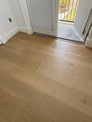 Golden State Floors Premium Oak Collection - European Oak 5/8"T x 9.5"W (4mm wear layer) Engineered Hardwood flooring (22.733sqft/box) - Golden State Floors