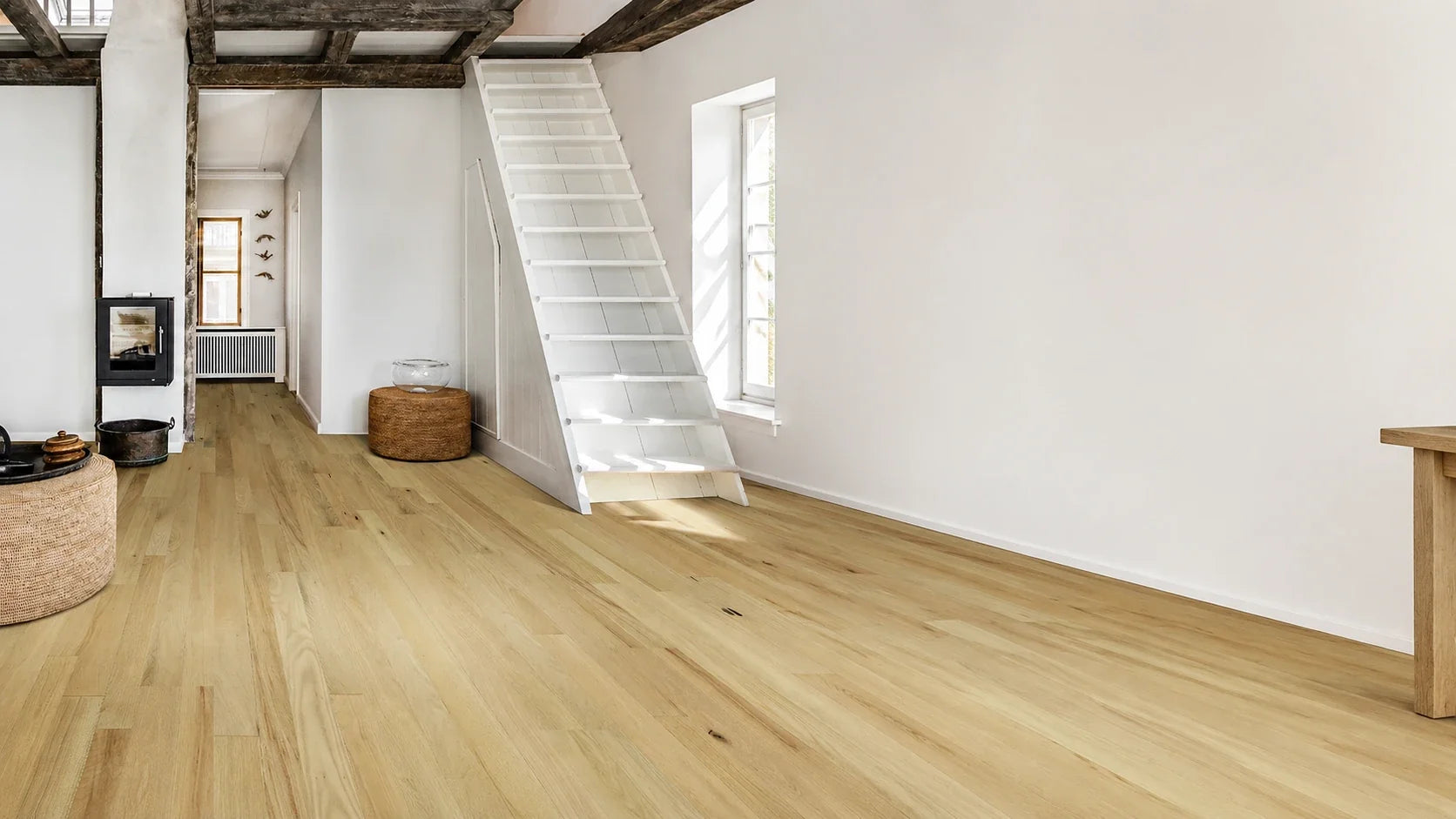 Hallmark Organic Collection - Oak / Hickory / Walnut 3/4"T x 3 ¼”, 4” W Solid Hardwood Flooring (16.7sqft/box) - Golden State Floors