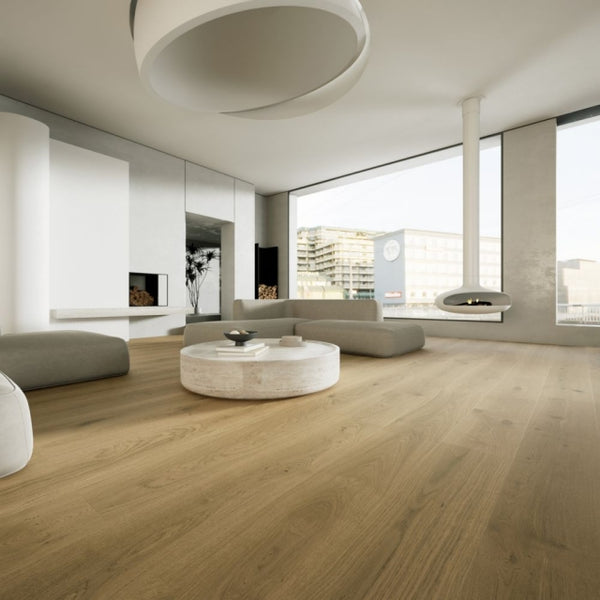 Vandyck Innato Collection - 5/8" T x  6.5" W ABCD grade European Oak Engineered Hardwood flooring (26.42sqft. per box) - Golden State Floors