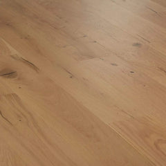 Compass Materials Inc Natural Aged Oak (Rustic Grade) Collection - 3/4"T x 8.7“W (4mm Wear Layer) Rustic grade Oak Engineered Hardwood flooring (20.84sqft. per box) - Golden State Floors