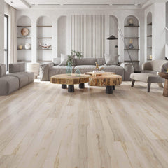 Green Touch Flooring 10mm Laminate Collection -  8MM+2 MM Pad T x 7.7" W Water Resistant Laminate Flooring (15.58sqft/box) - Golden State Floors