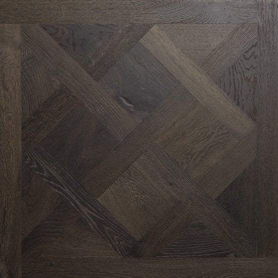 Villagio LA SPEZIA ( V ) Collection - 3/4"T x  31-1/2"W (4mm Wear Layer) Rustic Grade Chevron & Herringbone European Oak Engineered Hardwood flooring (13.78sqft. per box) - Golden State Floors