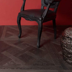 Villagio LA SPEZIA ( V ) Collection - 3/4"T x  31-1/2"W (4mm Wear Layer) Rustic Grade Chevron & Herringbone European Oak Engineered Hardwood flooring (13.78sqft. per box) - Golden State Floors