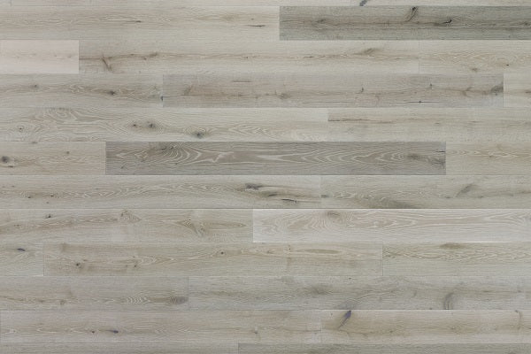 Brentwood Hills Hardwood - European White Oak Plank 5/8"T x 7-1/2" W Engineered Hardwood Flooring (23.5sqft/box) - Golden State Floors