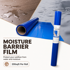Silicone Vapor Shield - Moisture Barrier -200 Square Foot Per Roll - Golden State Floors