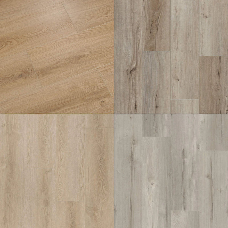 Sample Kit Of Golden State Floors LC Collection, 7mm T x 9 in. W SPC Waterproof vinyl flooring - Golden State Floors