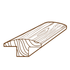Hardwood T-molding - Golden State Floors