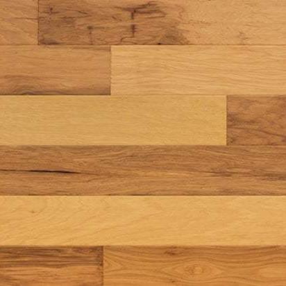 National Flooring Products Idaho Collection -  3/8"T x 6"W A grade Hickory Engineered Hardwood flooring (29.53sqft. per box) - Golden State Floors