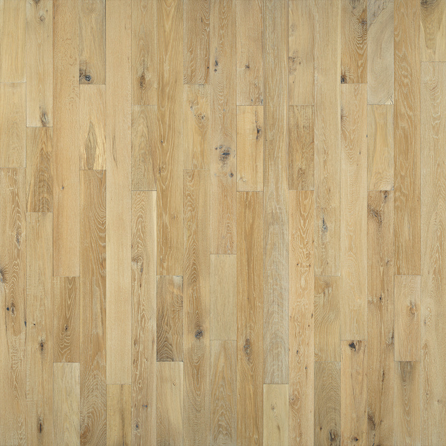 Hallmark Crestline Collection - European Oak Plank 3/4"T x 5" W Solid Hardwood Flooring (22.6sqft/box) - Golden State Floors