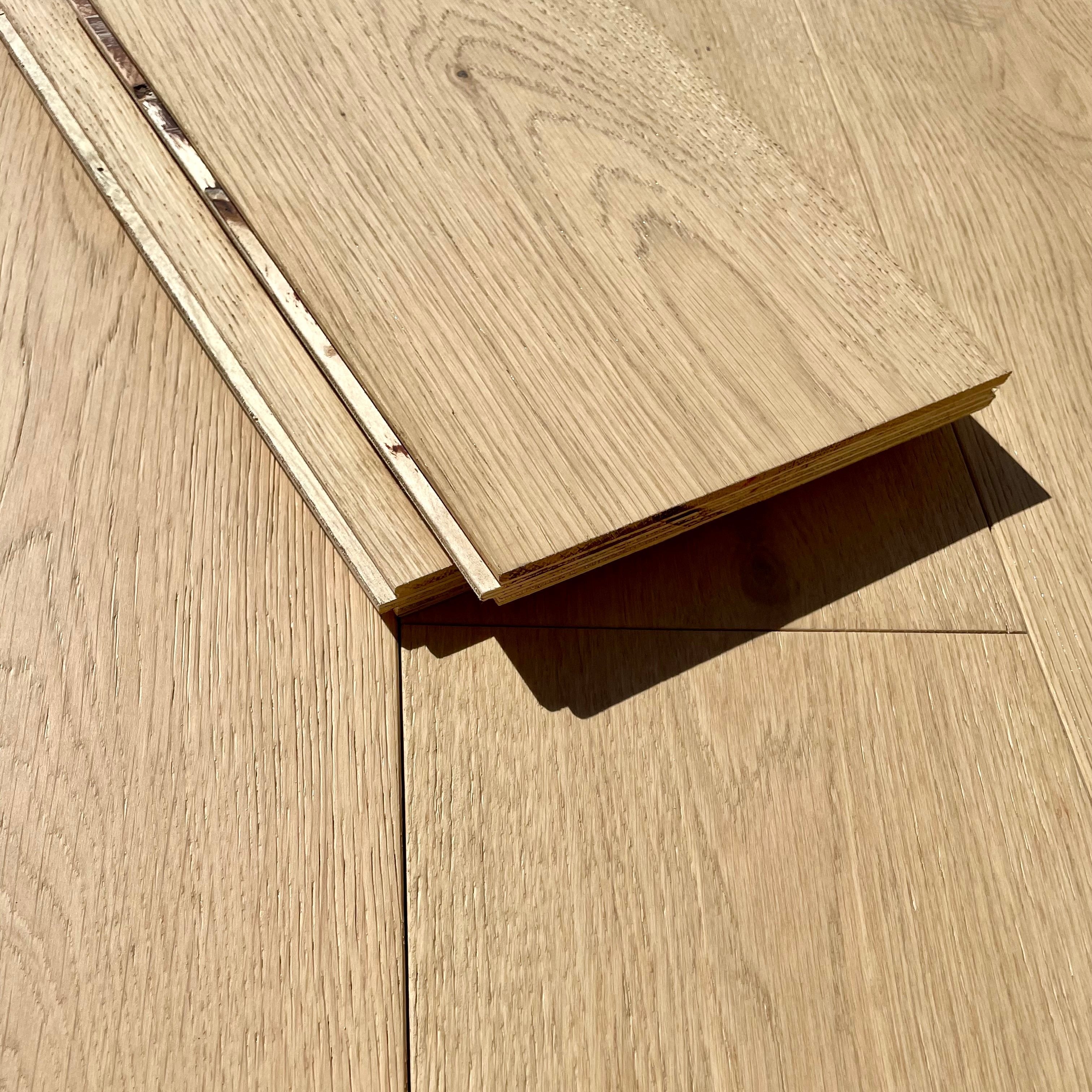 Golden State Floors Malibu Oak Collection - European Oak  5/8"T x 9.5"W (4mm wear layer,ABC grade)) Engineered Hardwood flooring (23.32sqft/box) - Golden State Floors