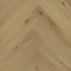 Artisan Home Collection - European Oak Herringbone 5/8"T x 5" W Engineered Hardwood Flooring (9.85sqft/box) - Golden State Floors