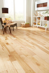 Ark Artistic Collection - Destroyed Scraped Birch-Natural 1/2" x 4-3/4" W Distressed Engineered Hardwood Flooring (33.7sqft/box)