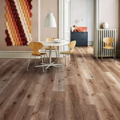 LUX ROYAL OAKS Collection 8mm T x 9'' W SPC Waterproof vinyl flooring (19.06 sqft/box)